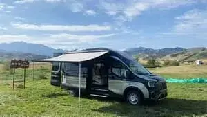 عرضت شركة DESA RV منتجاتها في مهرجان Tianshan Outdoor Living Festival.