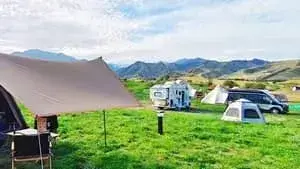 عرضت شركة DESA RV منتجاتها في مهرجان Tianshan Outdoor Living Festival.