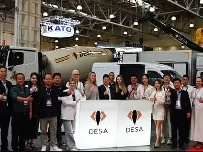 عرضت شركةDESA  مركبات تجارية ومتخصصة في معرض CTT Expo 2024  في روسيا
