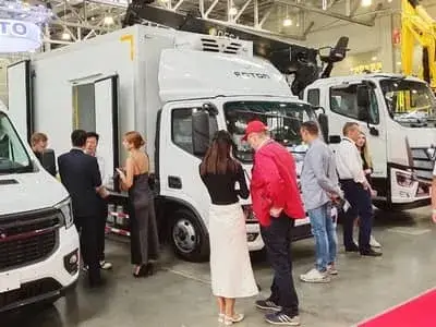 عرضت شركةDESA  مركبات تجارية ومتخصصة في معرض CTT Expo 2024  في روسيا
