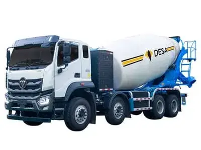 شاحنة خلط خرسانة كهربائية بشاسيه Foton