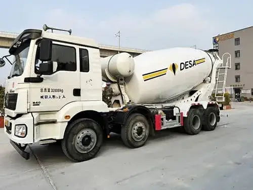 شاحنة خلط خرسانة بشاسيه ShacmanM3000